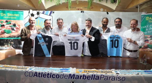 El Ayuntamiento destaca el nuevo proyecto deportivo del CD Atlético de Marbella Balompié para la temporada 2022-2023