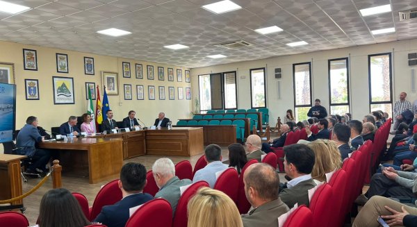 La Junta ejecuta trece obras hidráulicas por casi 58 millones de euros en la Axarquía para garantizar la seguridad hídrica