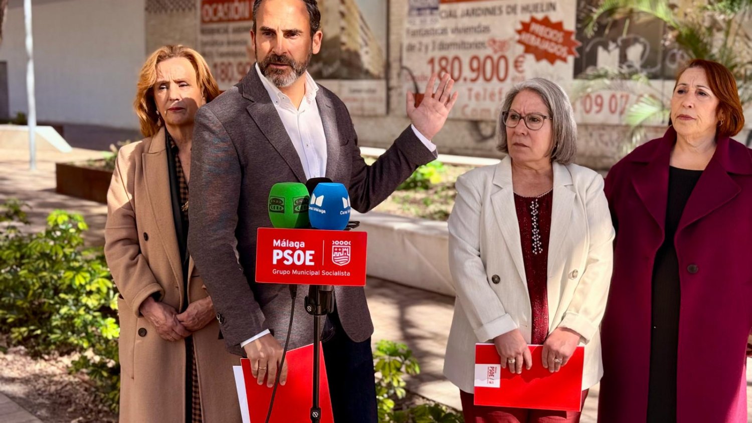 Daniel Pérez denuncia la escalada insostenible del precio de la vivienda en Málaga y la expulsión de miles de familias