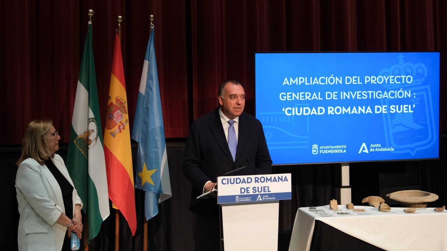 La Junta y Fuengirola presentan el proyecto integral para la puesta en valor de la Ciudad Romana de Suel