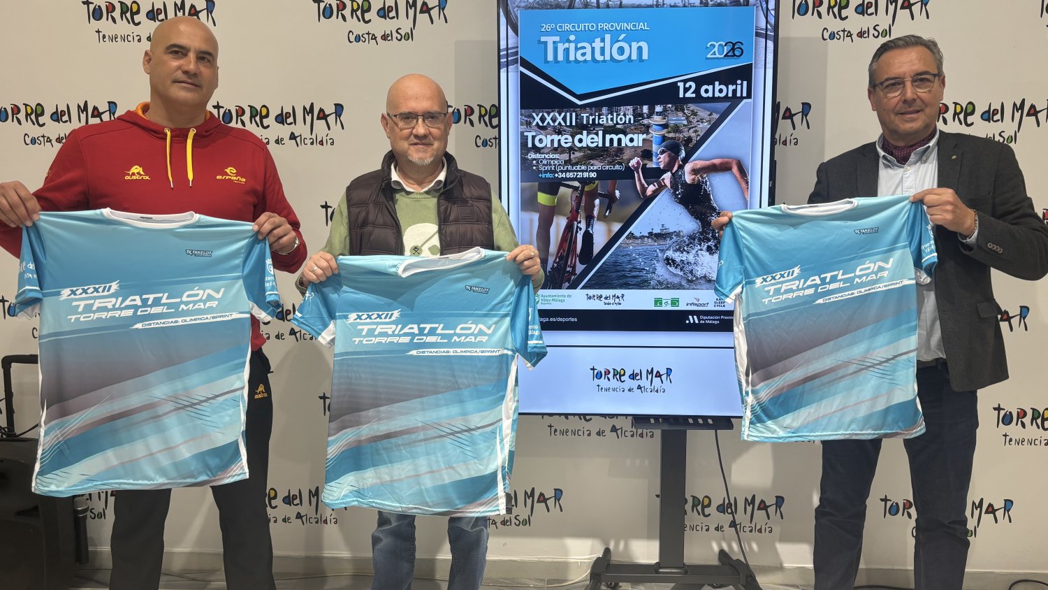 Torre del Mar acogerá la XXXII edición de su Triatlón, una de las pruebas más consolidadas de Málaga