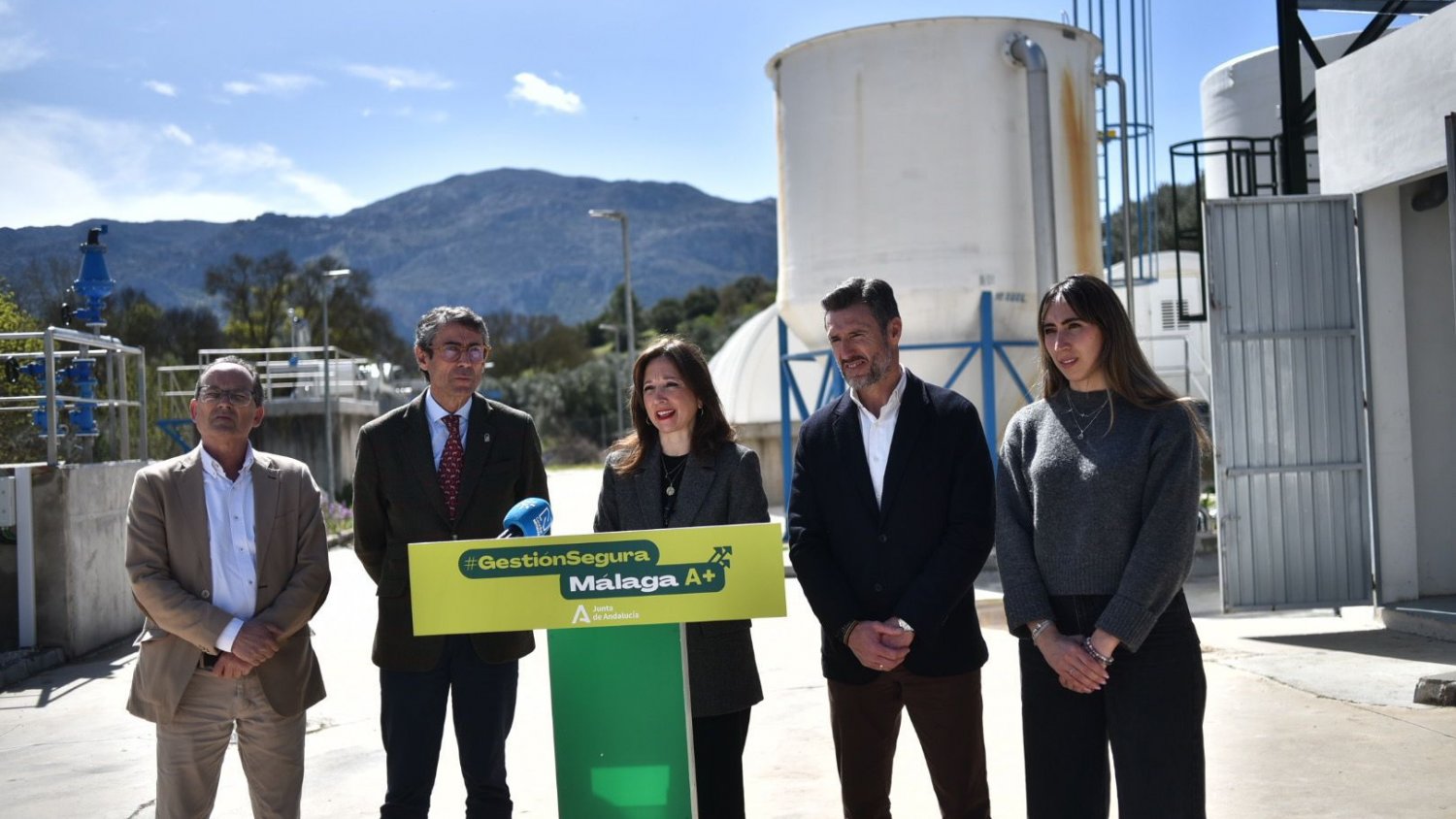 La Junta impulsa 75 actuaciones de saneamiento en Málaga con una inversión de 192 millones de euros