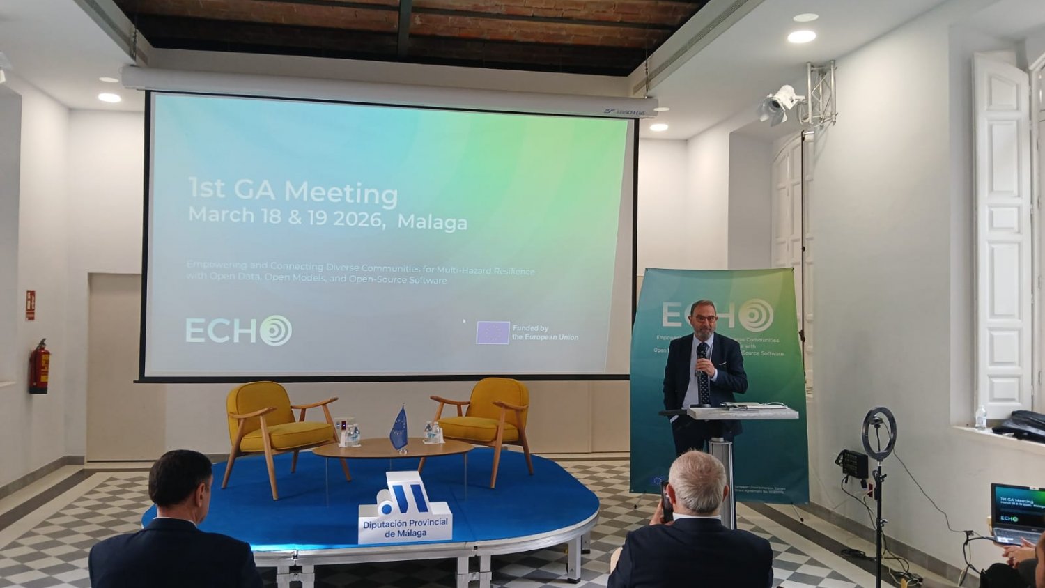 El Centro de Emergencias Sanitarias 061 participa en un proyecto europeo para mejorar la resiliencia urbana