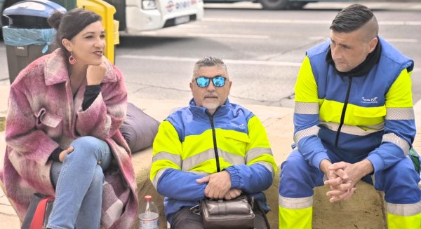 Toni Morillas exige al alcalde de Málaga intervenir ante la huelga de hambre en el servicio de saneamiento