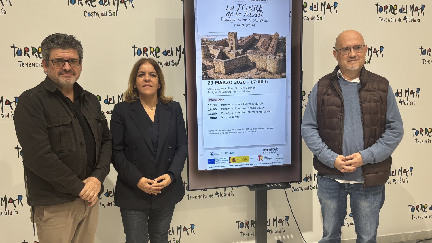 Torre del Mar acoge el 23 de marzo la jornada técnico-científica 'La Torre de la Mar, diálogo sobre el comercio y la defensa'