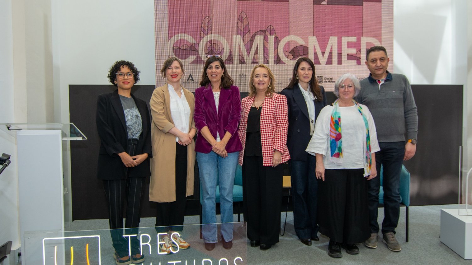 Autores internacionales y figuras del talento andaluz se dan cita en Málaga para la inauguración del COMICMED