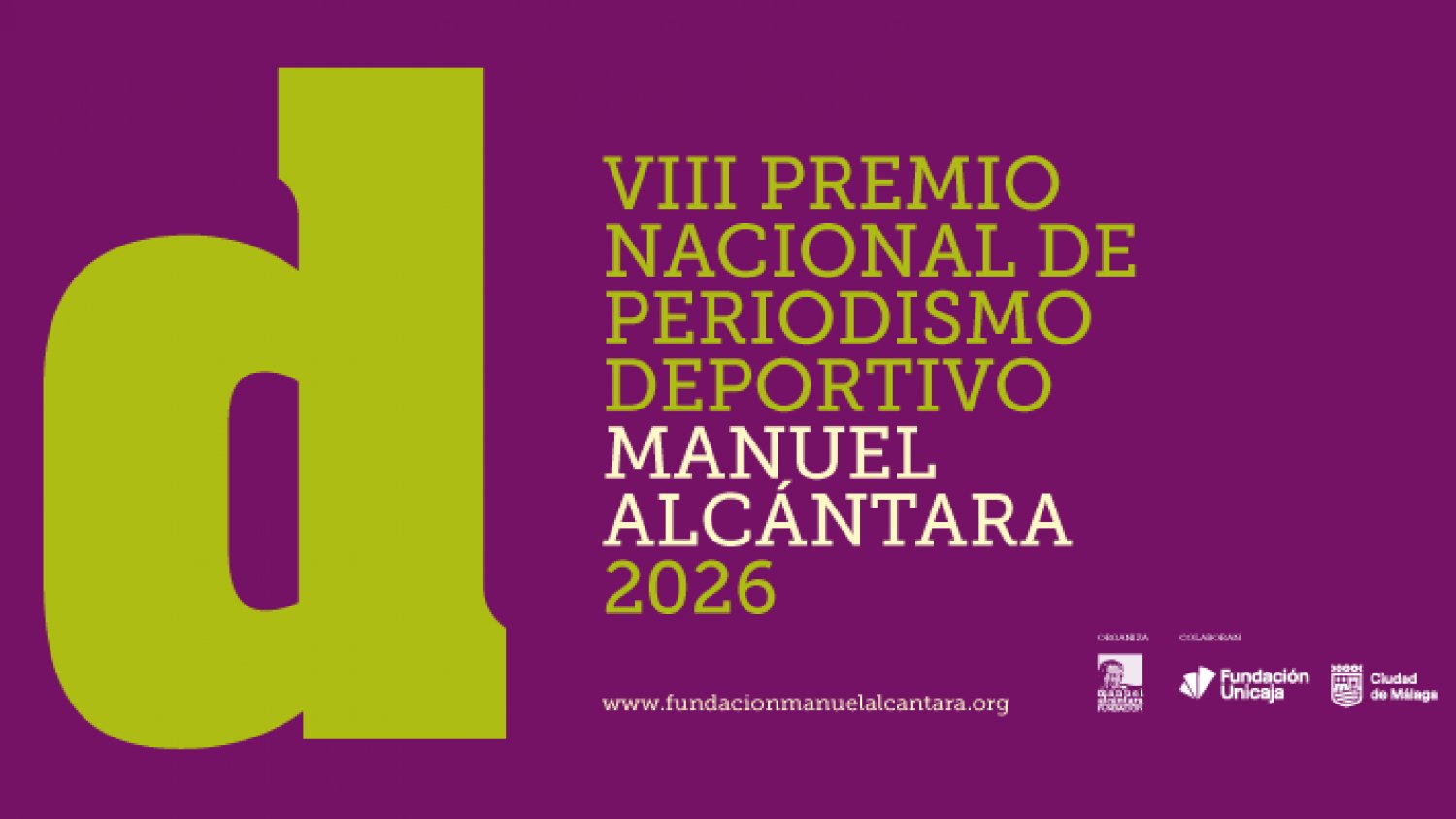 Abierto el plazo para el VIII Premio Manuel Alcántara al mejor trabajo de periodismo deportivo de España