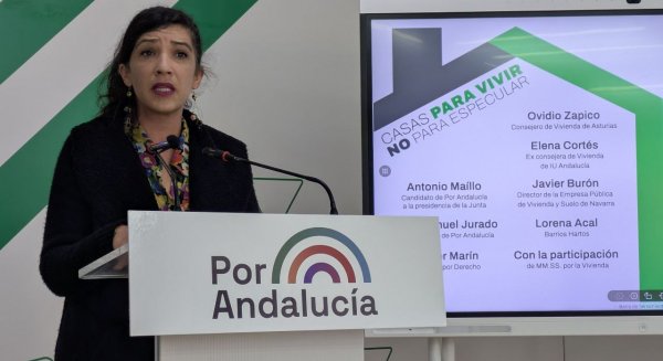 Por Andalucía organiza una jornada en Málaga para confrontar la 'emergencia habitacional insostenible'