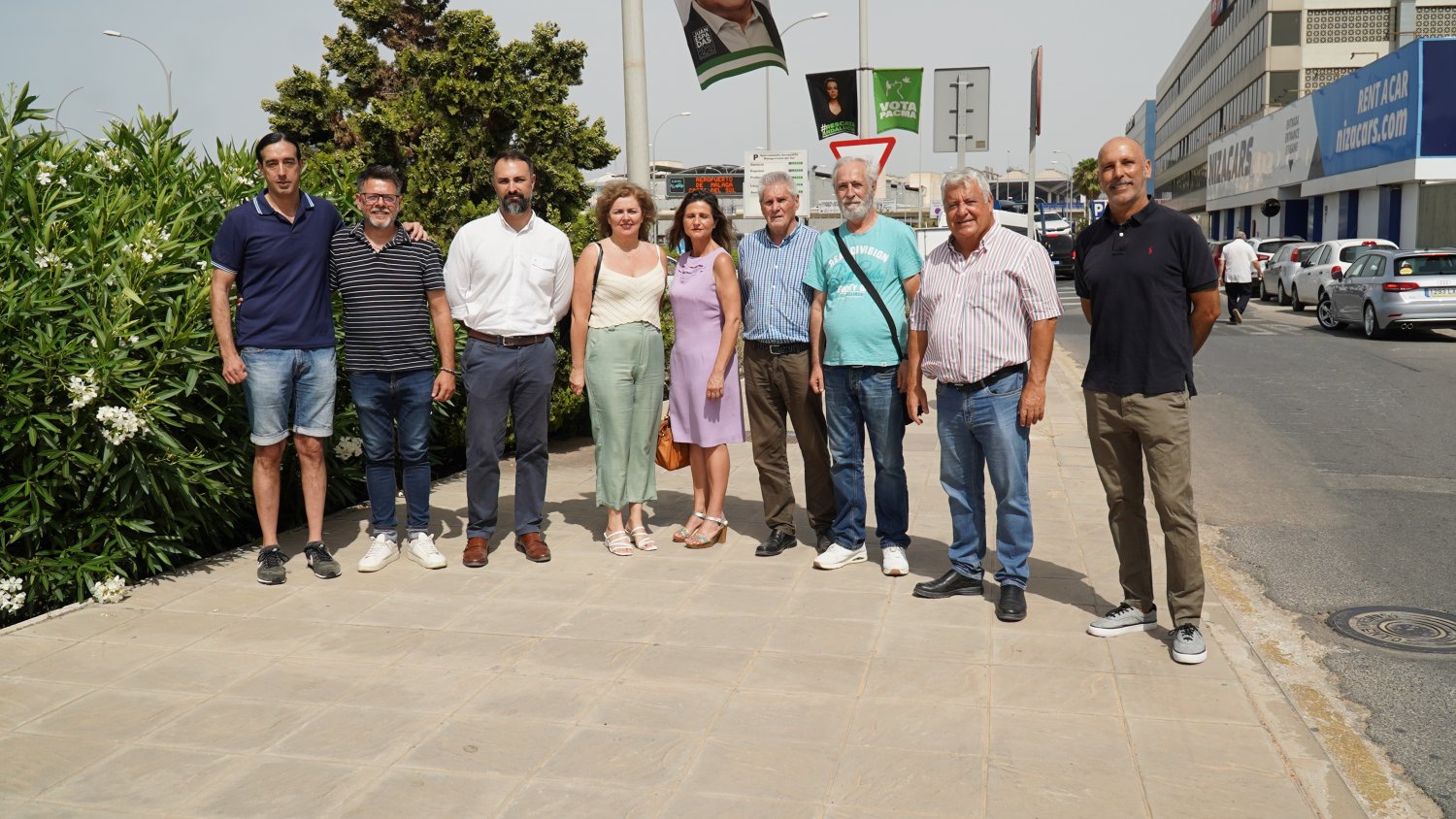 PSOE pide al Ayuntamiento la recepción del polígono industrial Aeropuerto de Málaga para conectarlo al Cercanías