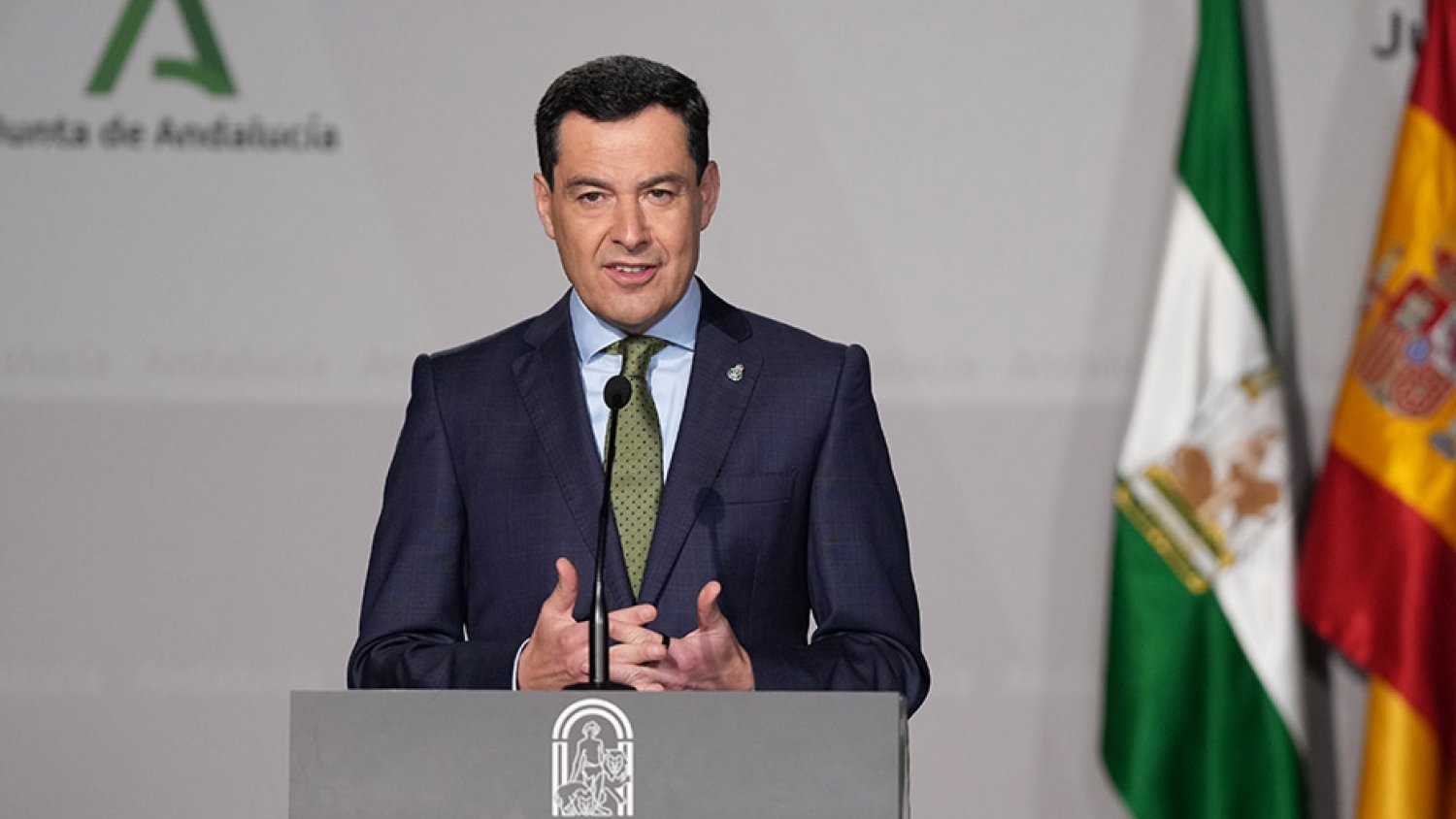 Juanma Moreno anuncia la disolución del Parlamento y convoca elecciones autonómicas el 17 de mayo