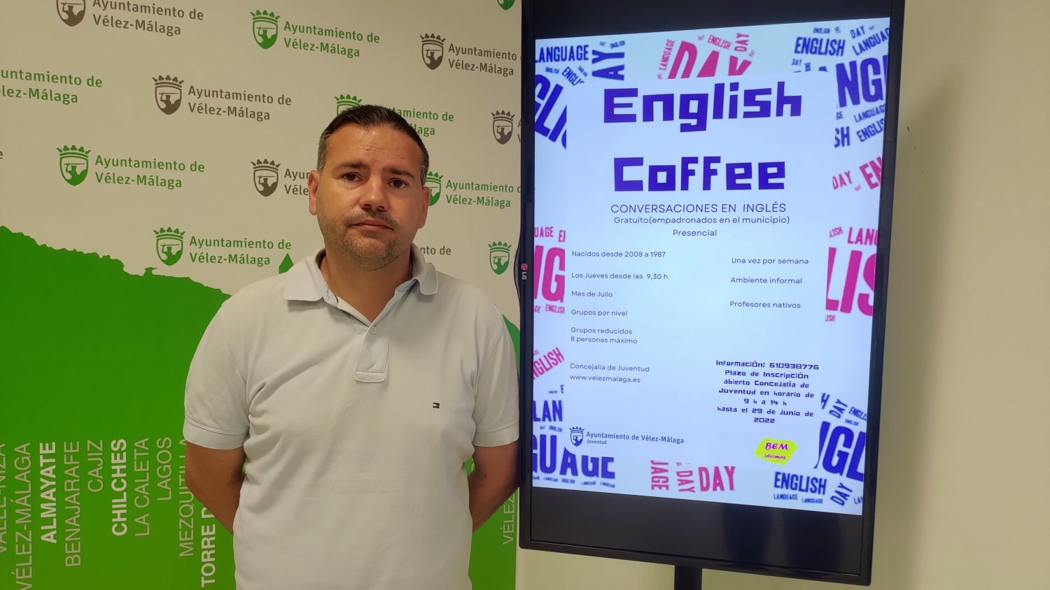 Vélez-Málaga promueve iniciativas para la mejora del inglés de los jóvenes del municipio
