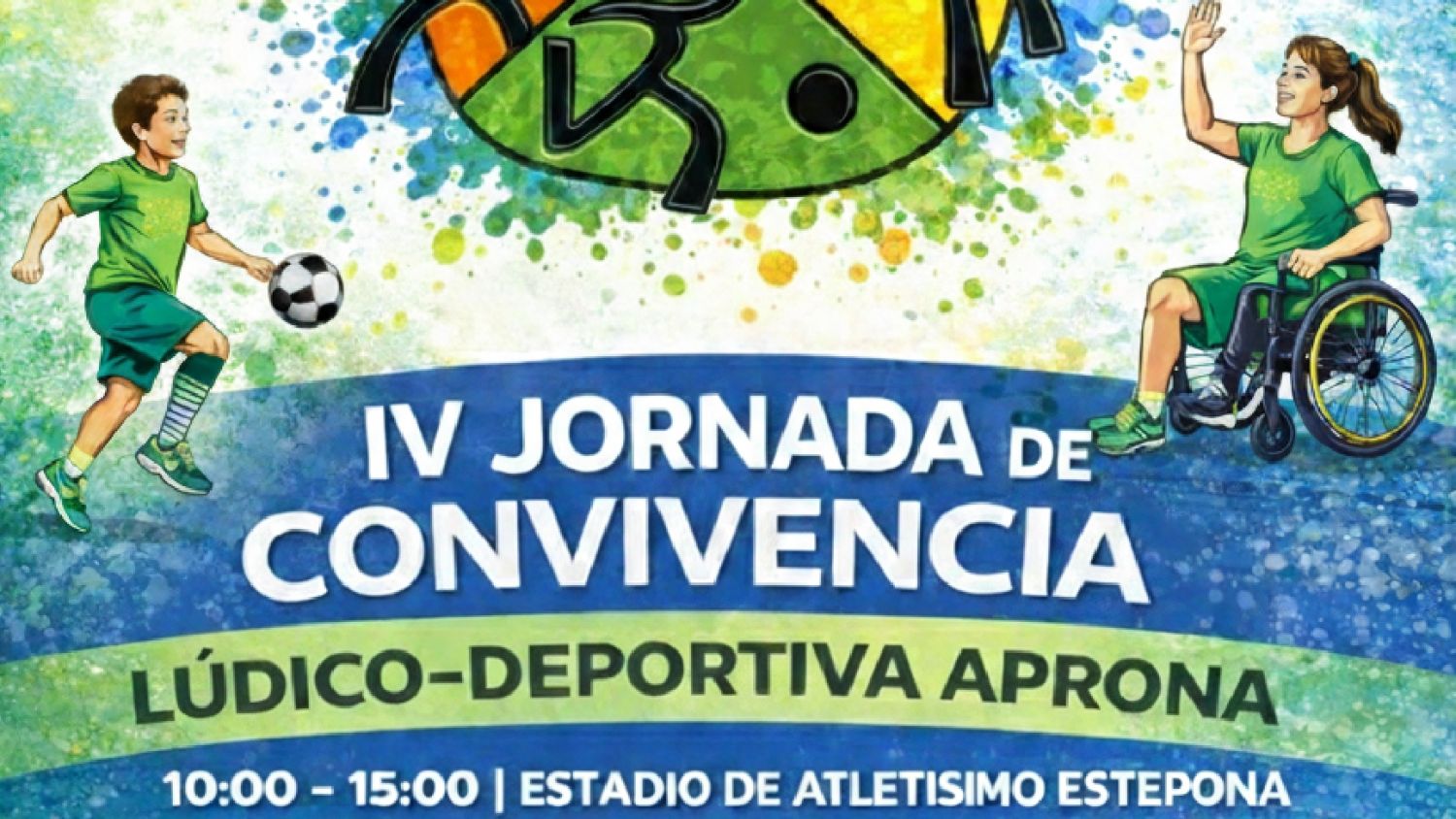 El Estadio de Atletismo de Estepona acoge la IV Jornada de Convivencia Lúdico-Deportiva Fundación Aprona