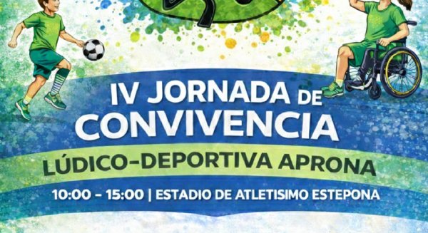 El Estadio de Atletismo de Estepona acoge la IV Jornada de Convivencia Lúdico-Deportiva Fundación Aprona