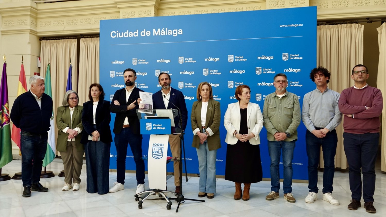 El PSOE lleva al Pleno de Málaga una moción urgente para denunciar el desmantelamiento de la sanidad pública