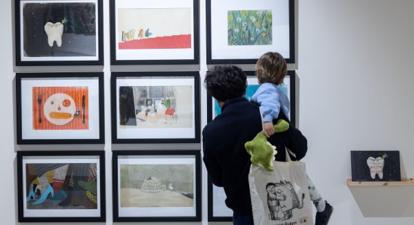 La Térmica acoge la primera retrospectiva de Violeta Lópiz, Premio Nacional de Ilustración 2025