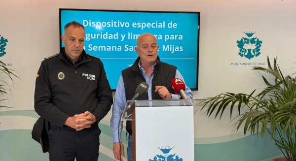Mijas activa un dispositivo especial de seguridad y limpieza con motivo de la Semana Santa