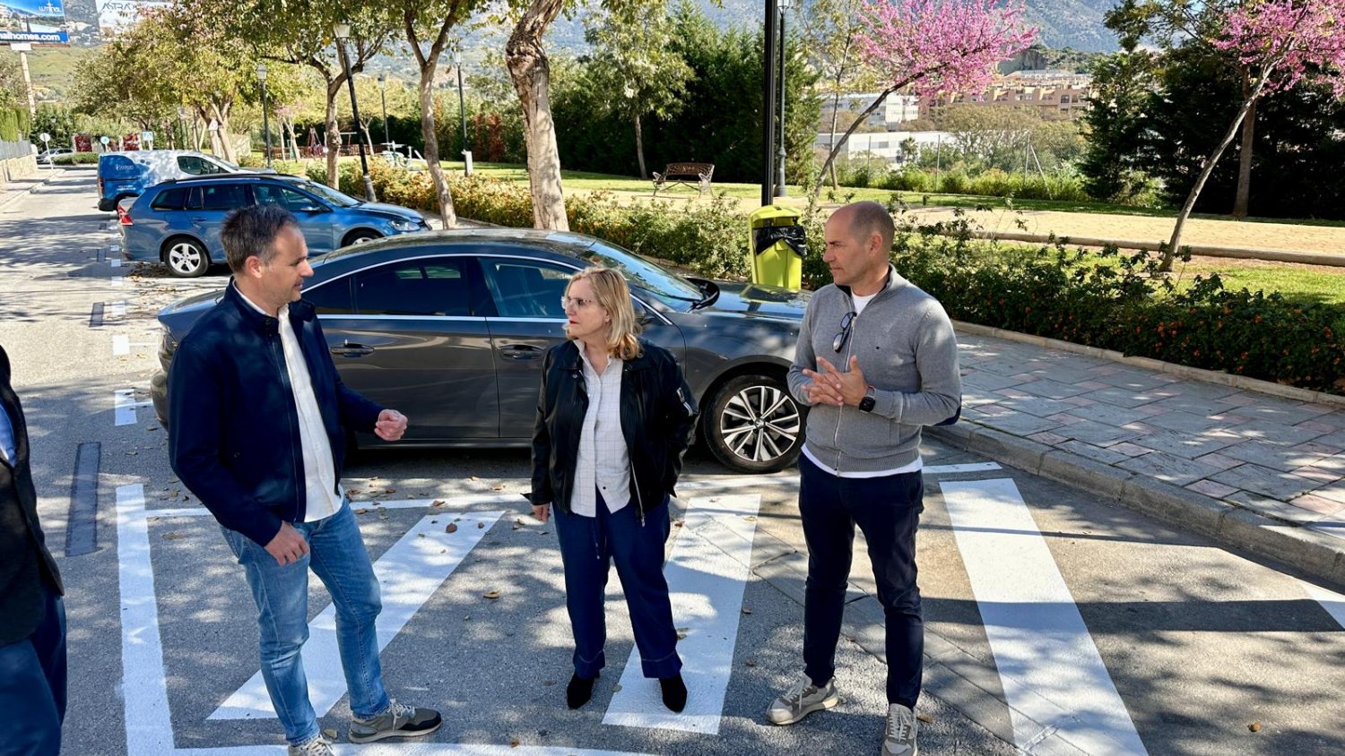 Fuengirola habilita cerca de 70 plazas de aparcamiento en la calle Virgen del Carmen de La Loma