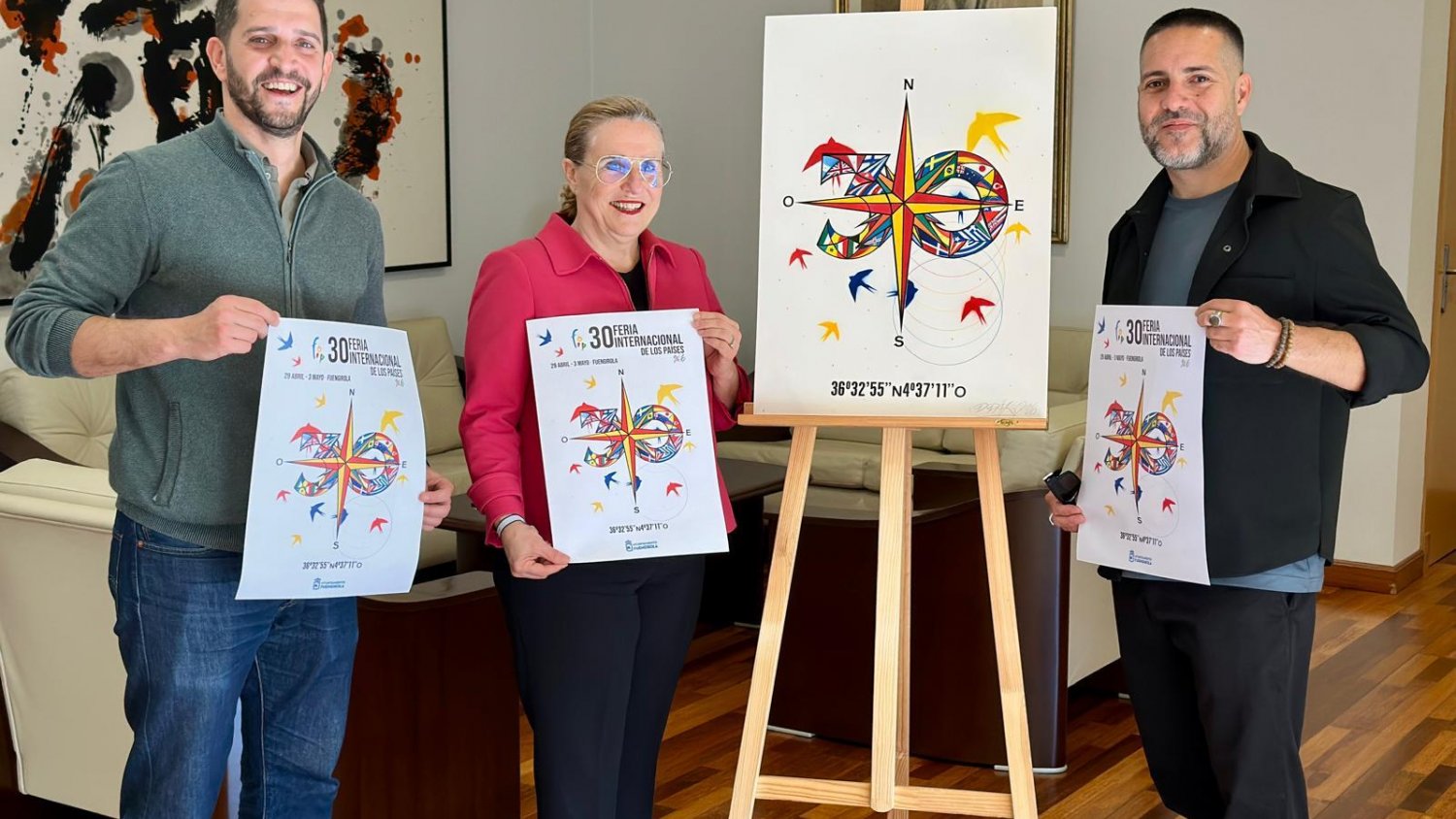 Fuengirola presenta la nueva imagen oficial de la Feria Internacional de los Países 2026