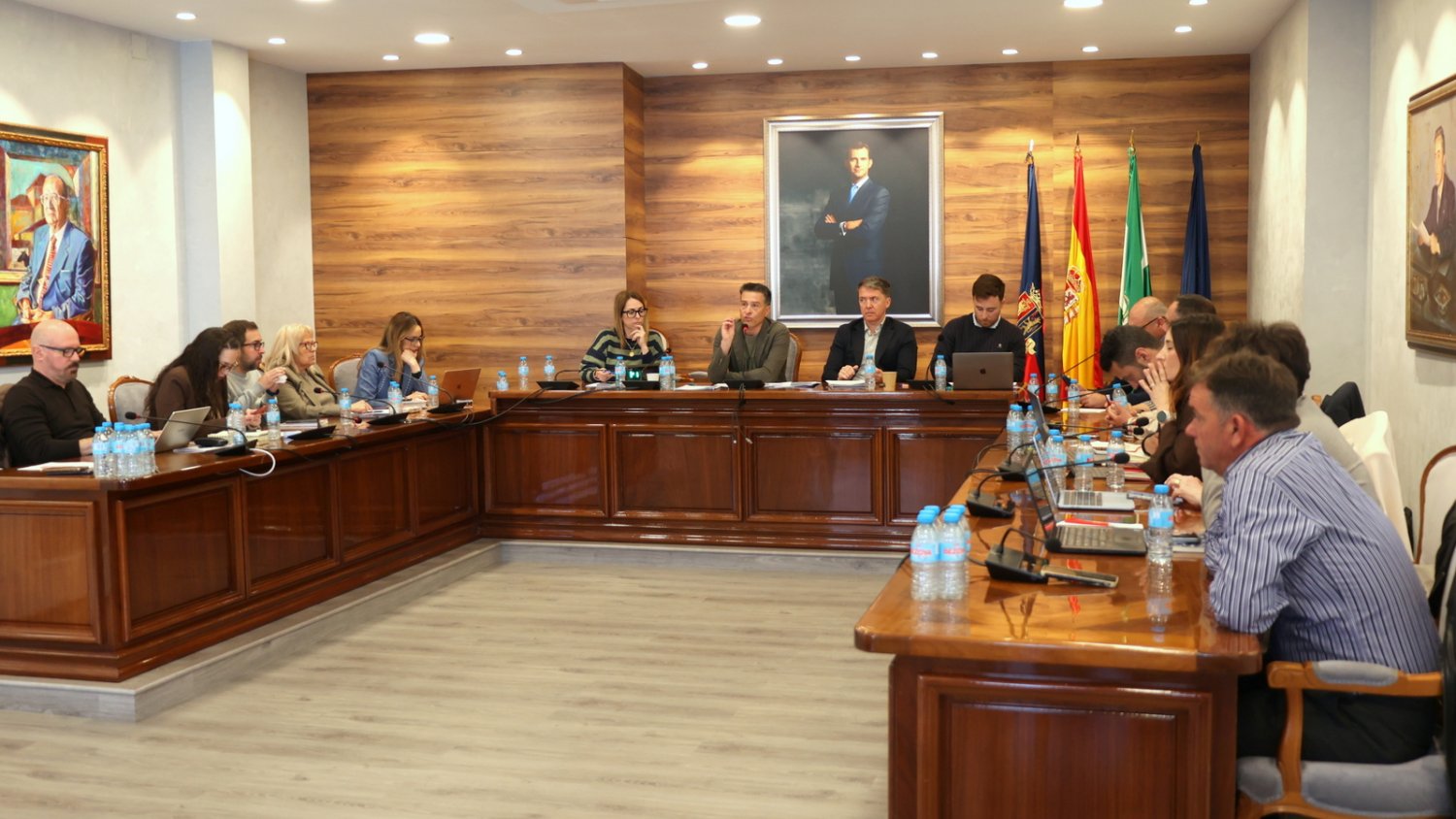 Torrox aprueba por unanimidad solicitar ayudas a la Junta para reparar los daños del temporal en caminos e infraestructuras