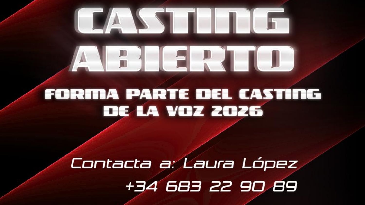 La Voz 2026 abre el casting para descubrir a las nuevas voces que conquistarán el escenario del programa
