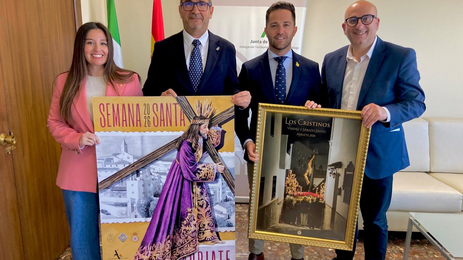 Arriate presenta su Semana Santa de Interés Turístico Nacional marcada por la tradición de jesuistas y cristinos