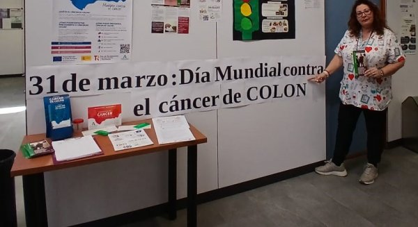 El Distrito Sanitario Málaga-Guadalhorce organiza mesas de cribado por el Día Mundial del Cáncer de Colon