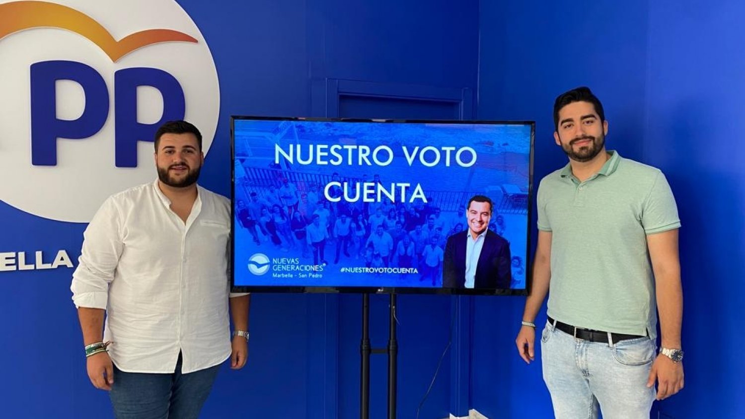 19J.- NNGG hace un llamamiento a los jóvenes de Marbella para que voten y 