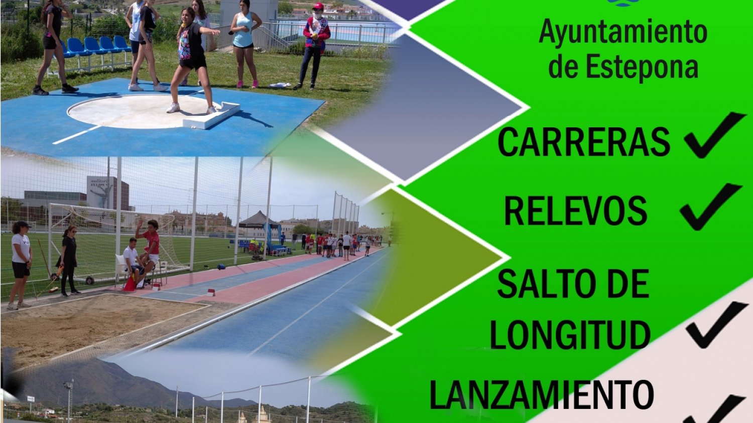 Más de 300 alumnos de Estepona participarán en el V Torneo Infantil de Atletismo el 14 de abril