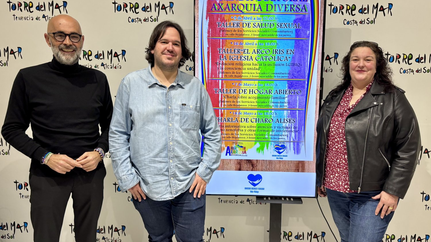 Vélez-Málaga y la asociación Axarquía Diversa impulsan una agenda de actividades sobre inclusión y salud sexual