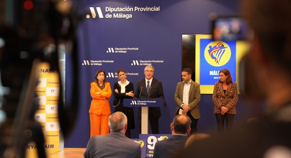 Turismo Costa del Sol valora positivamente la programación de verano de Ryanair que operará 91 rutas en el aeropuerto de Málaga