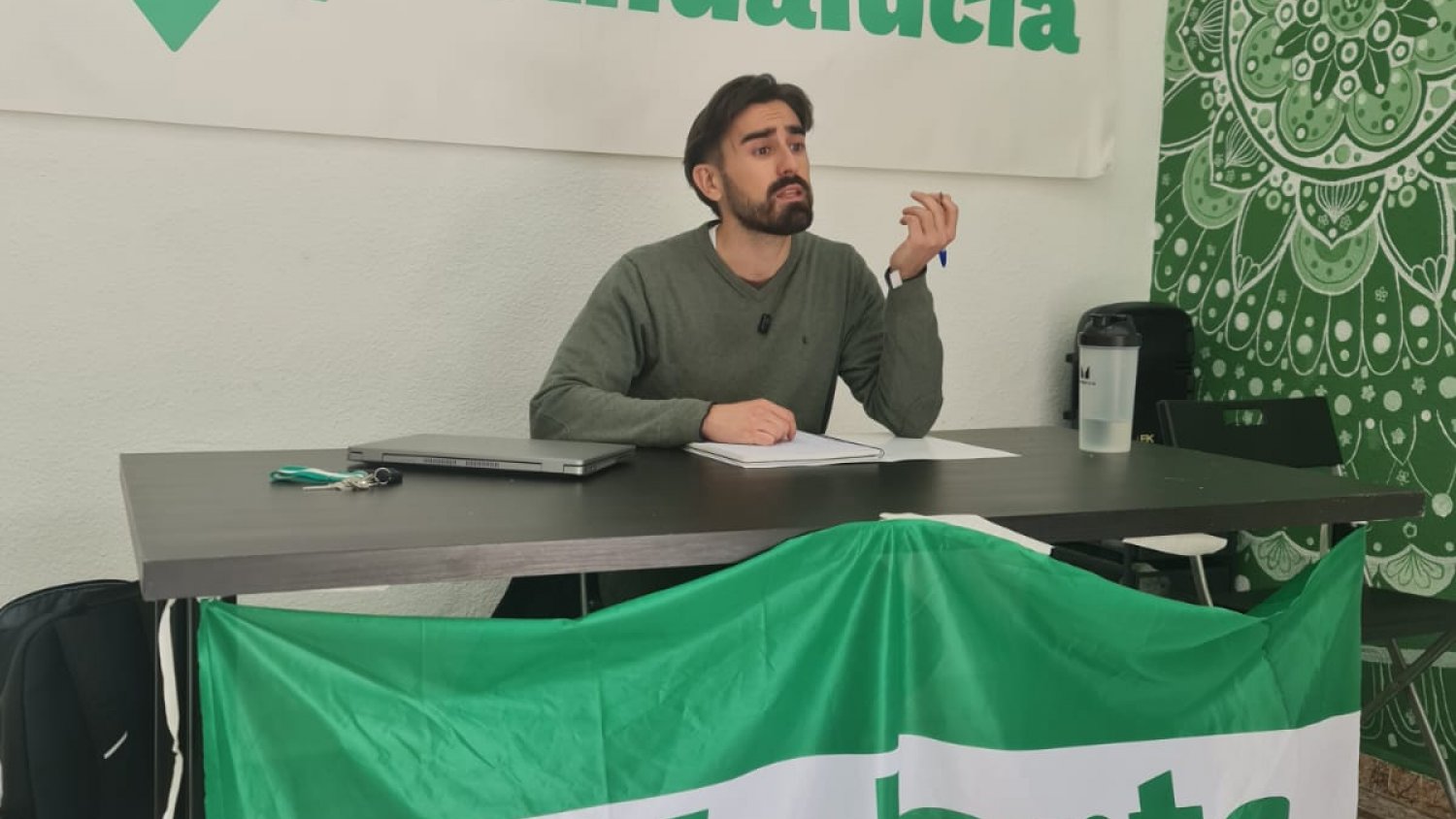 Luis Rodrigo apuesta por desprivatizar viviendas de grandes tenedores para frenar la emergencia habitacional en Málaga