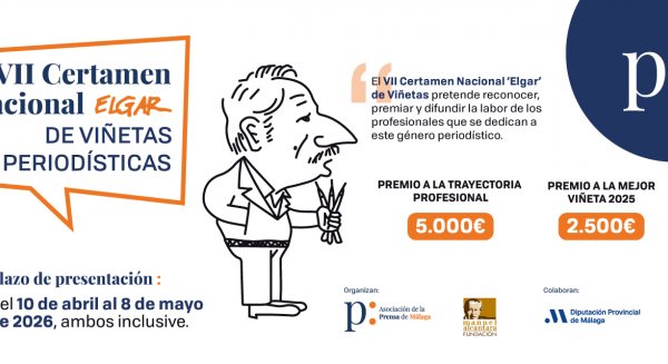 Convocada la VII edición del Certamen Nacional Elgar de Viñetas Periodísticas 