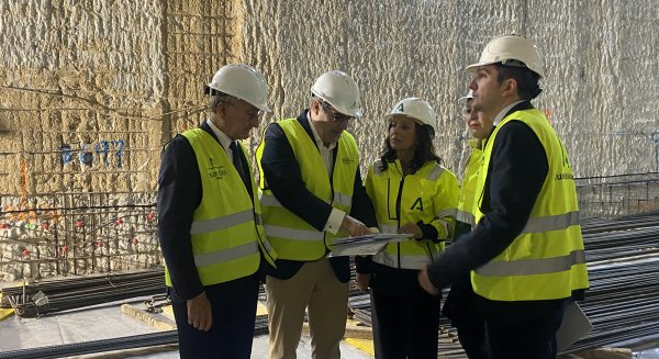 Avanzan las obras de la línea 2 del metro de Málaga, con mejoras estructurales y una oferta laboral de hasta el 28% en cuatro años 