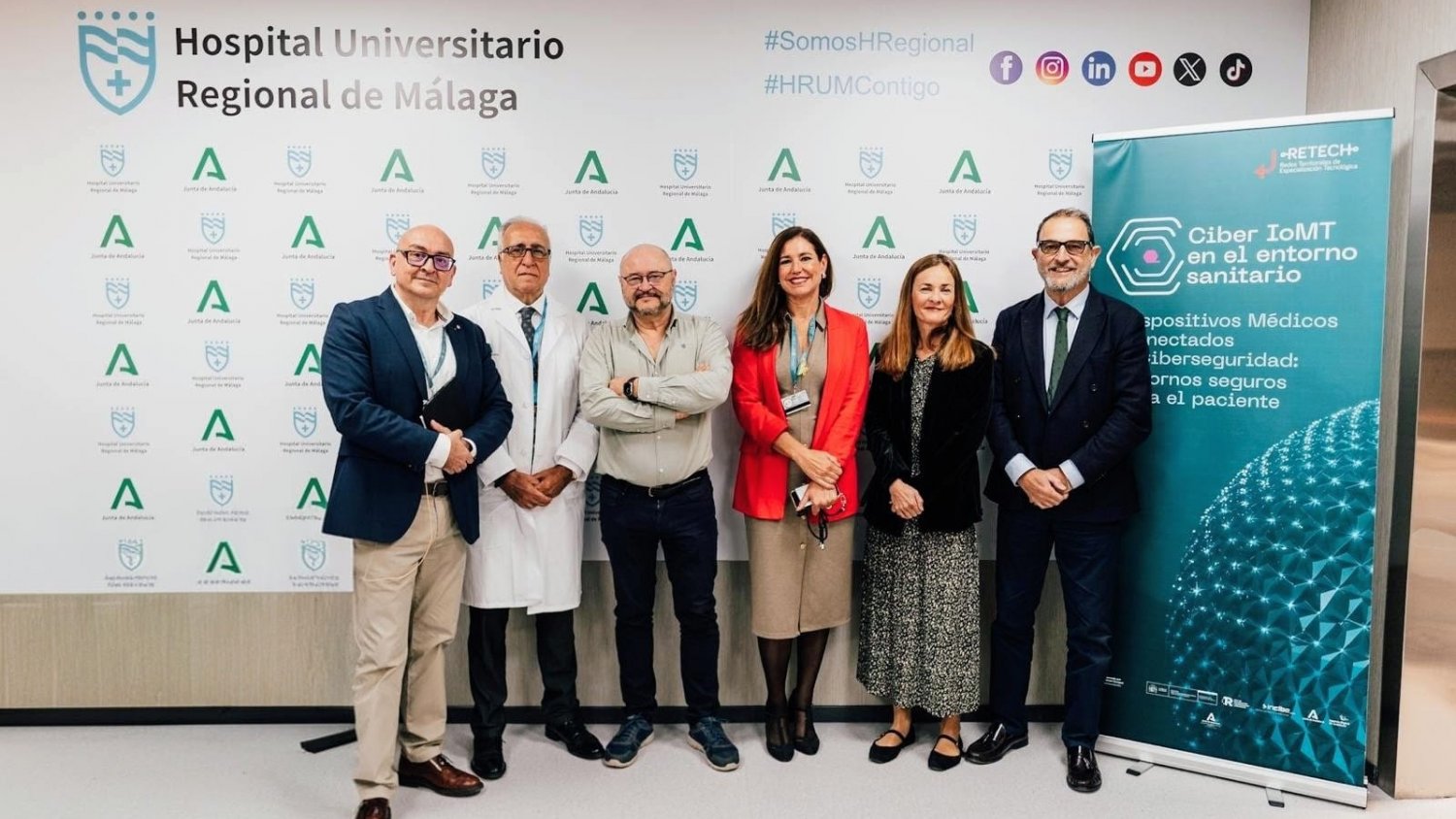 El Hospital Regional de Málaga inicia una gira andaluza para reforzar la ciberseguridad en los dispositivos médicos conectados