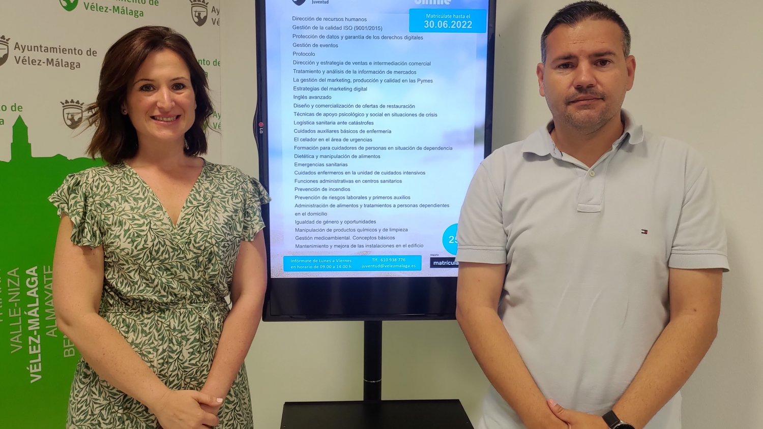 Juventud de Vélez-Málaga presenta la programación de cursos online de verano