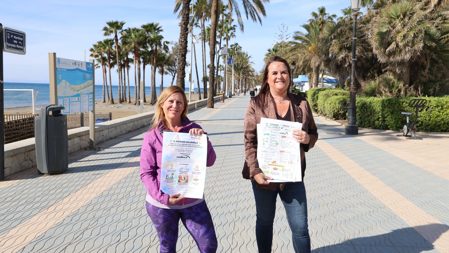 San Pedro Alcántara acogerá la II Jornada Saludable a beneficio de Cudeca el próximo 19 de abril en la playa La Salida