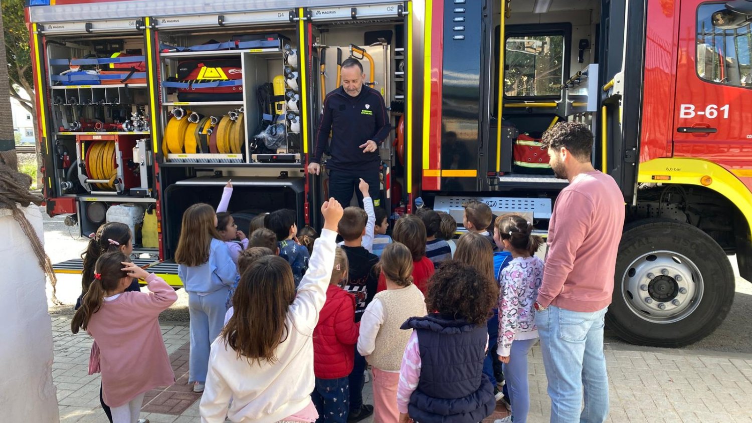 El Consorcio Provincial de Bomberos de la Diputación celebra en Torremolinos la Semana de la Prevención de Incendios