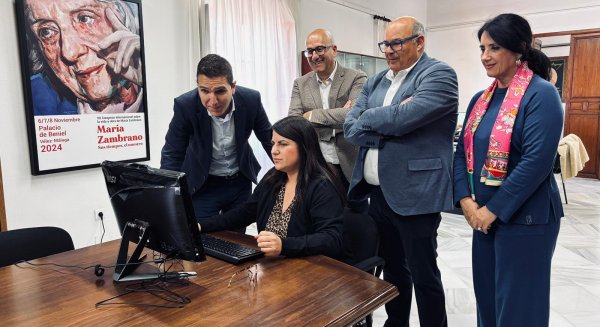 La Fundación María Zambrano finaliza la digitalización de su archivo manuscrito con el apoyo de la Diputación de Málaga