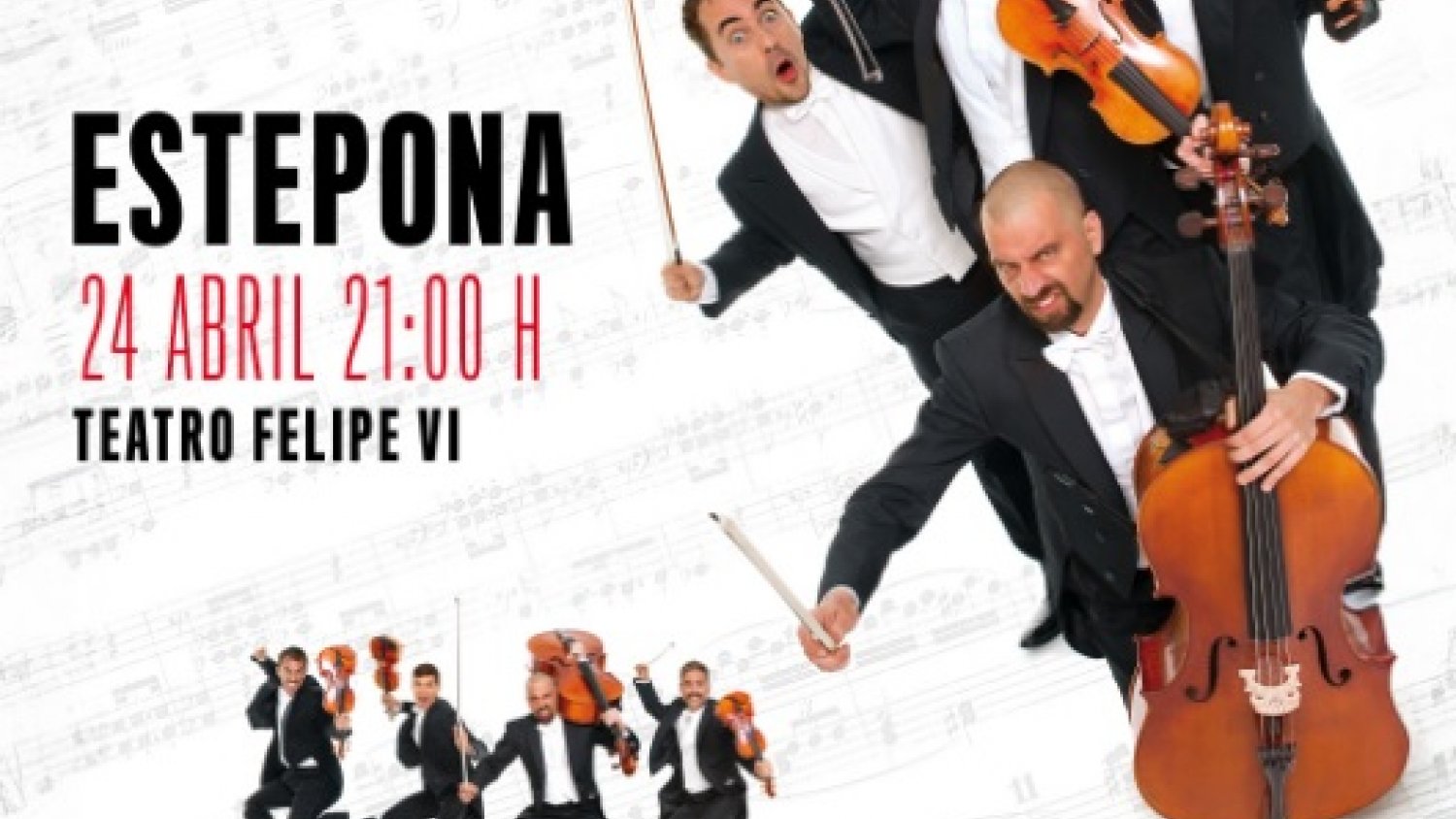 Estepona acoge el premiado espectáculo ‘PaGAGnini’ de Yllana Teatro el próximo 24 de abril