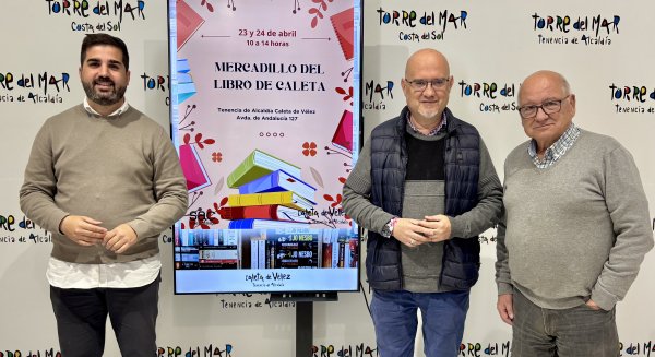 La Caleta de Vélez celebra su primer Mercadillo del Libro para fomentar la lectura a vecinos y jóvenes