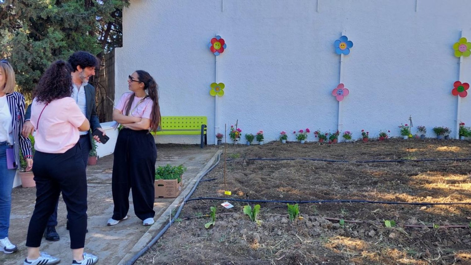 Los usuarios del centro Virgen de la Esperanza contarán con un huerto sensorial para mejorar su autonomía y bienestar