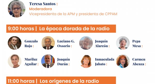 La APM celebra el centenario de la radio en Málaga con una jornada sobre su historia y evolución