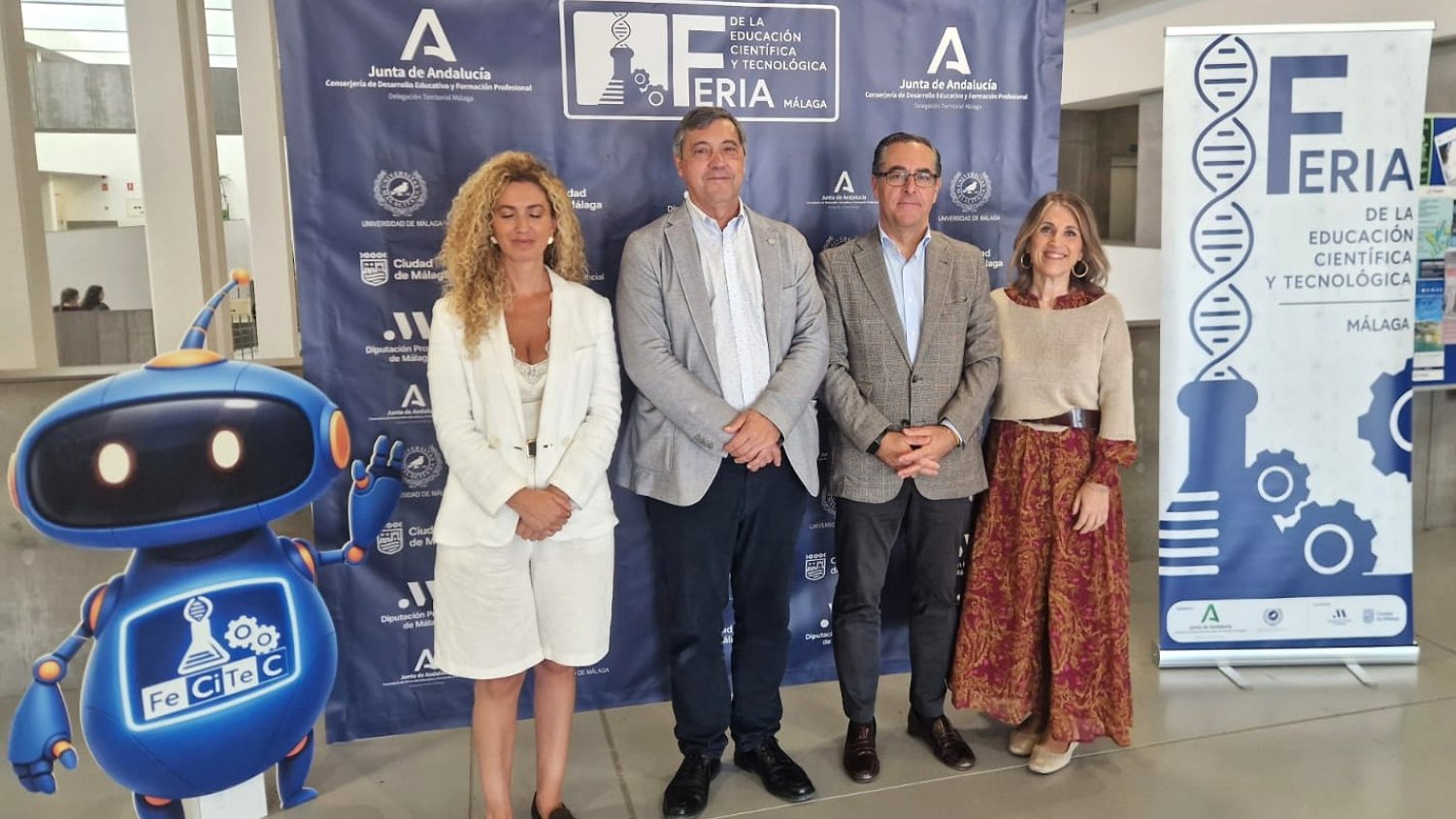 Fecitec reúne en Málaga a más de 2.300 alumnos de 59 centros para fomentar la ciencia y la tecnología