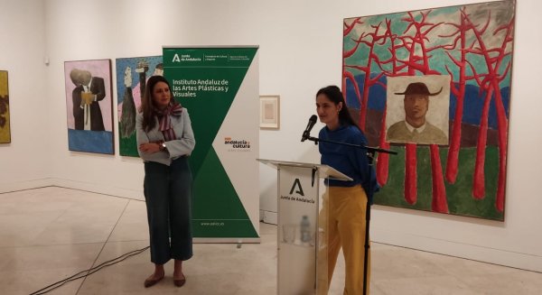 El Museo de Málaga acoge la exposición ‘Con el viento bailan las flores’ de la artista Aurora Ruiz