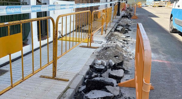 Acosol inicia las obras de renovación de la red de agua en Osunillas con una inversión de 751.000 euros