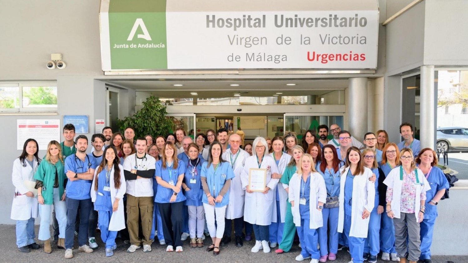 El servicio de Urgencias del Hospital Virgen de la Victoria obtiene la certificación de calidad avanzada de la ACSA