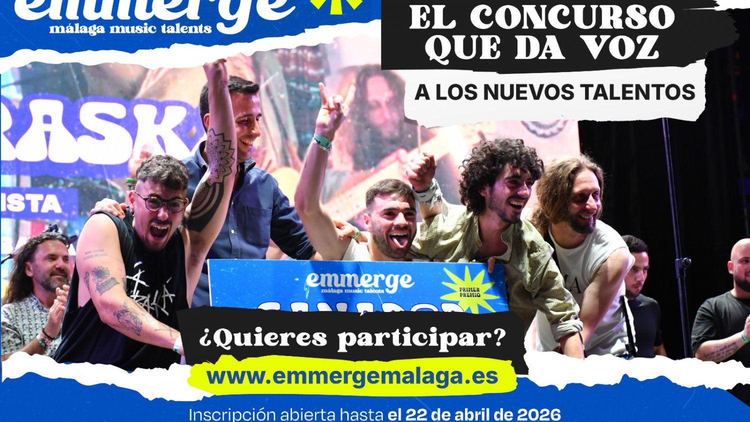 Emmerge Málaga Music Talents' cierra esta semana el plazo de inscripción para descubrir nuevos talentos musicales 