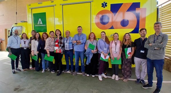 El 061 en Málaga inicia un ciclo de visitas de su personal de gestión a los dispositivos asistenciales