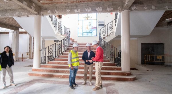 Las obras de la Casa Consistorial de Marbella alcanzan el 30 por ciento de ejecución