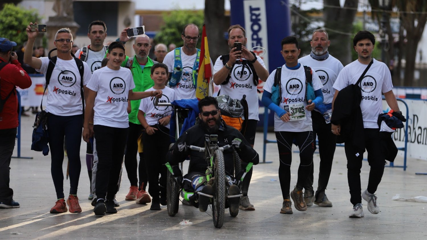 Alejandro Navarro completa los cuatro retos de La Legión en solo 11 meses con un 92% de discapacidad 